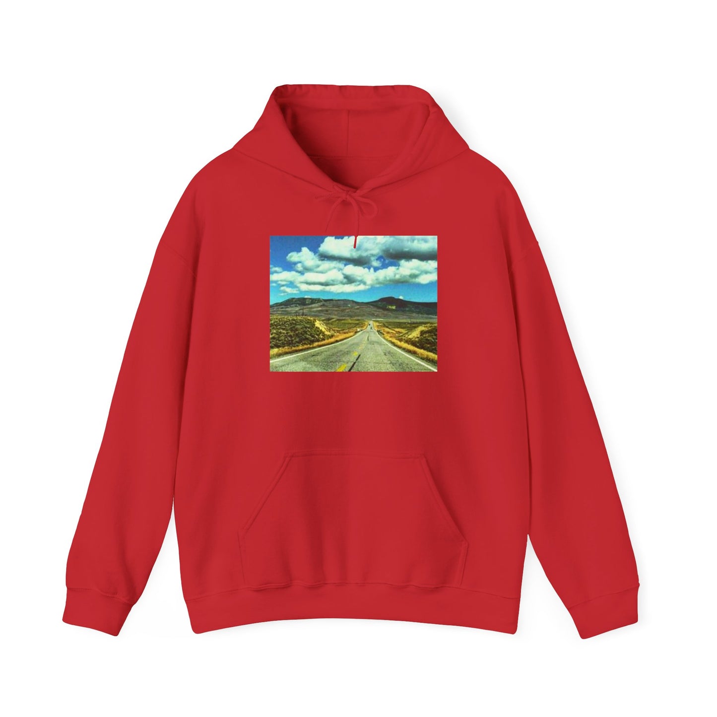 Road Trip Hoodie — Vintage Open Highway Graphic Sweatshirt