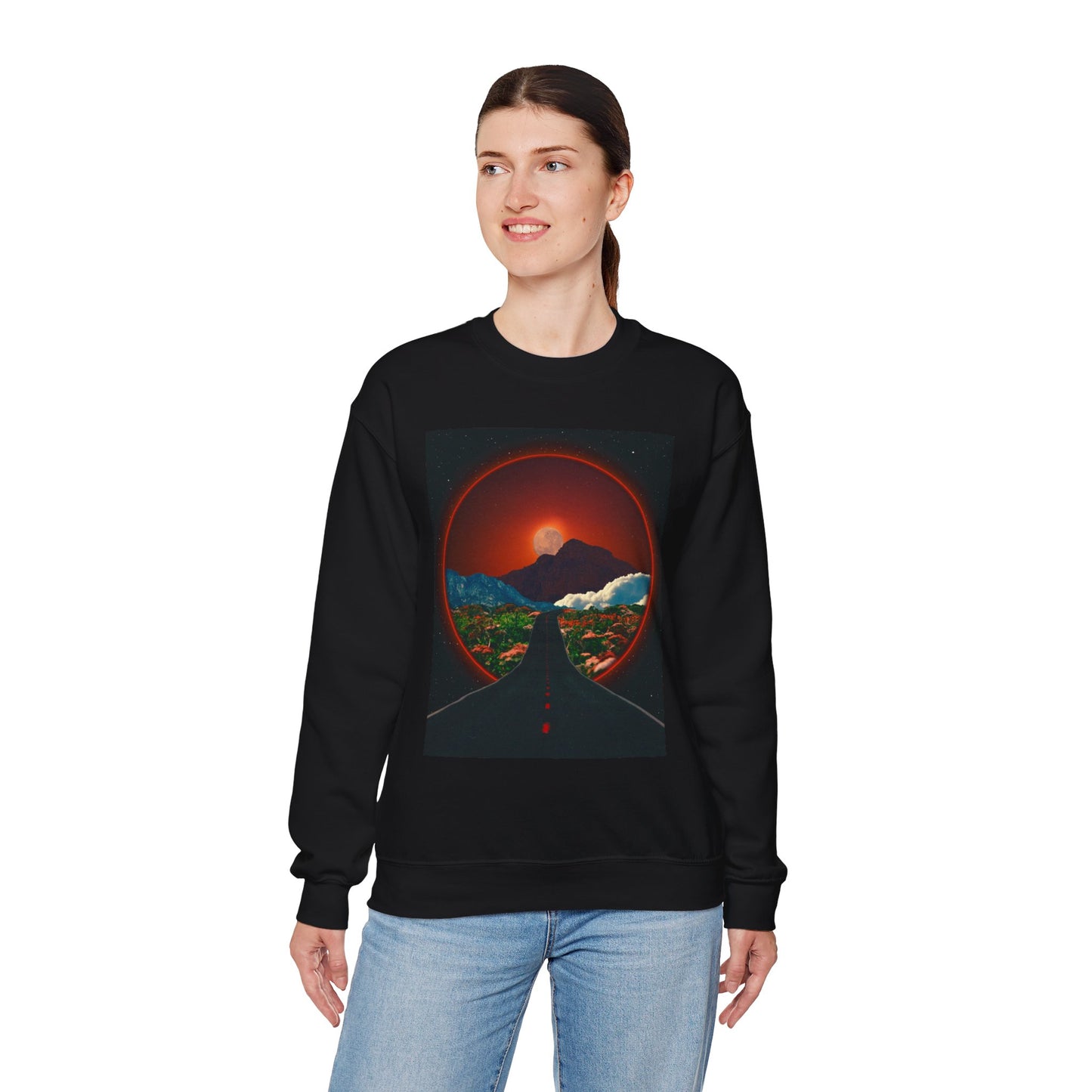 "faraway Road"  Crewneck Sweatshirt