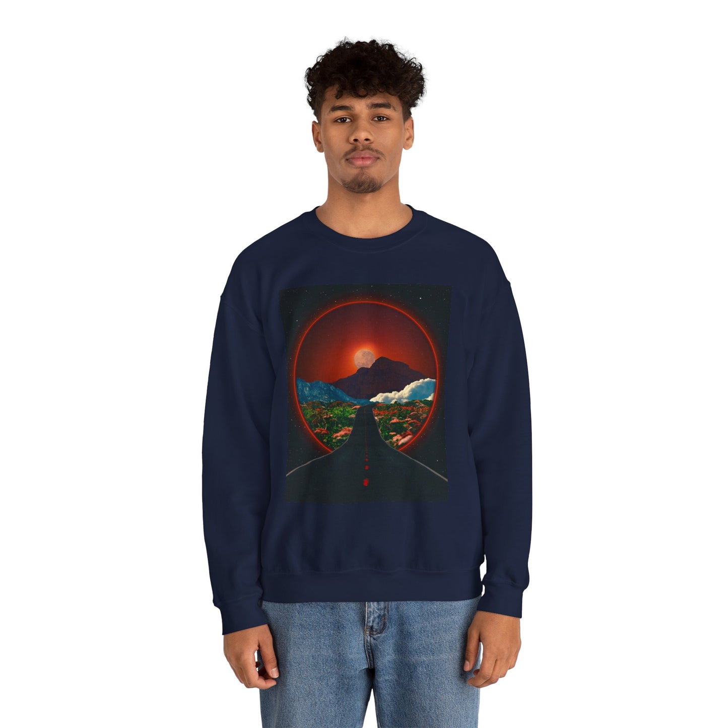 "faraway Road"  Crewneck Sweatshirt