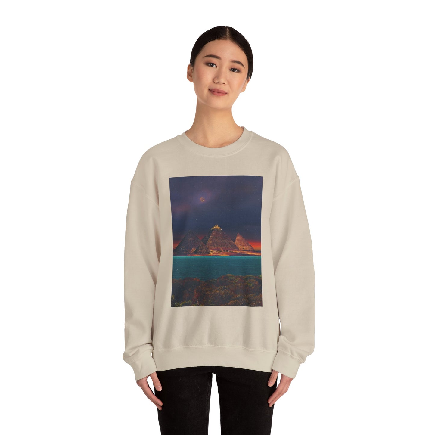 "Dreamy Pyramid" Crewneck Sweatshirt
