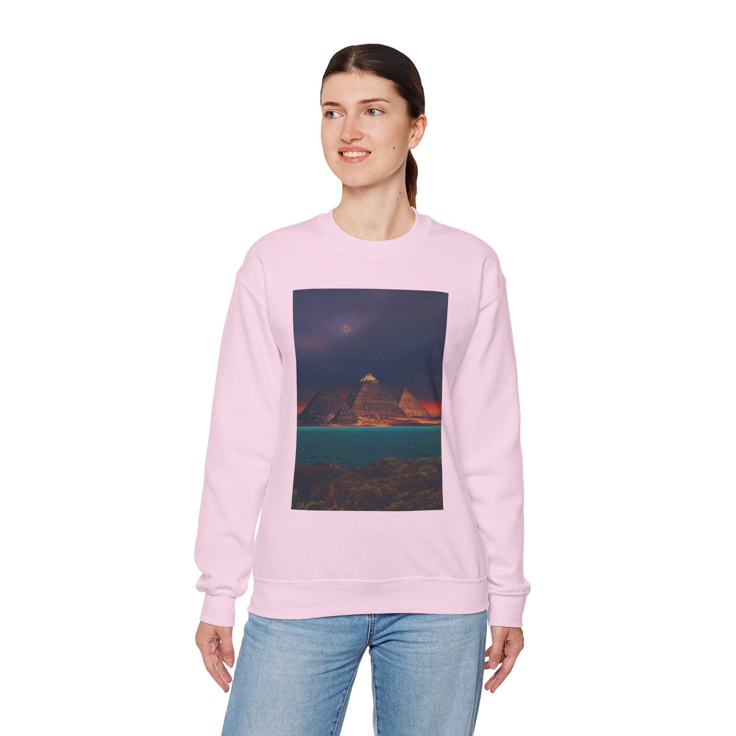 "Dreamy Pyramid" Crewneck Sweatshirt