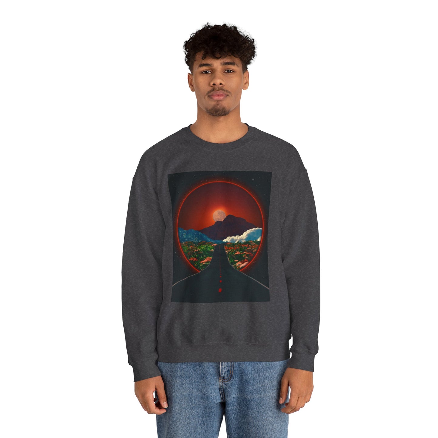 "faraway Road"  Crewneck Sweatshirt