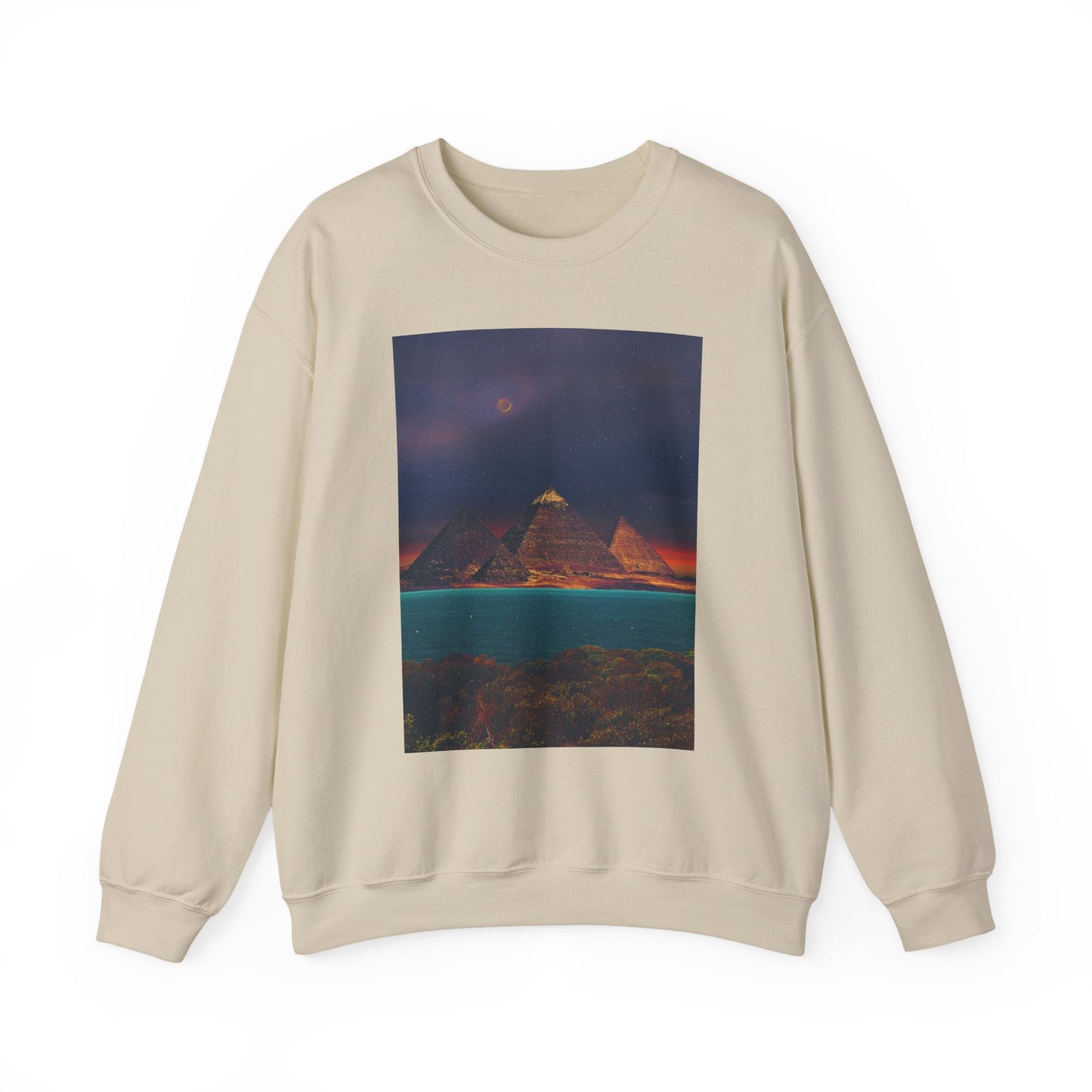 "Dreamy Pyramid" Crewneck Sweatshirt