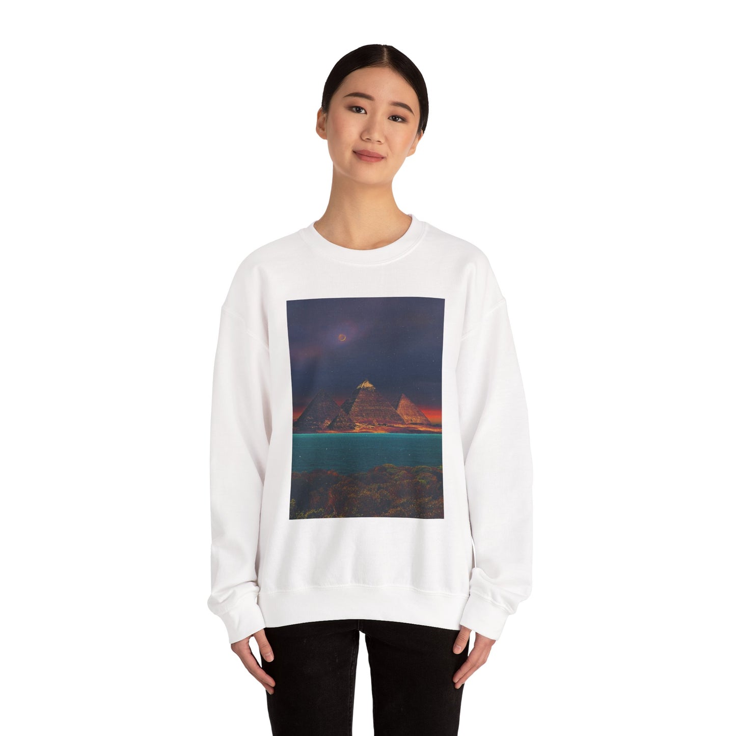 "Dreamy Pyramid" Crewneck Sweatshirt