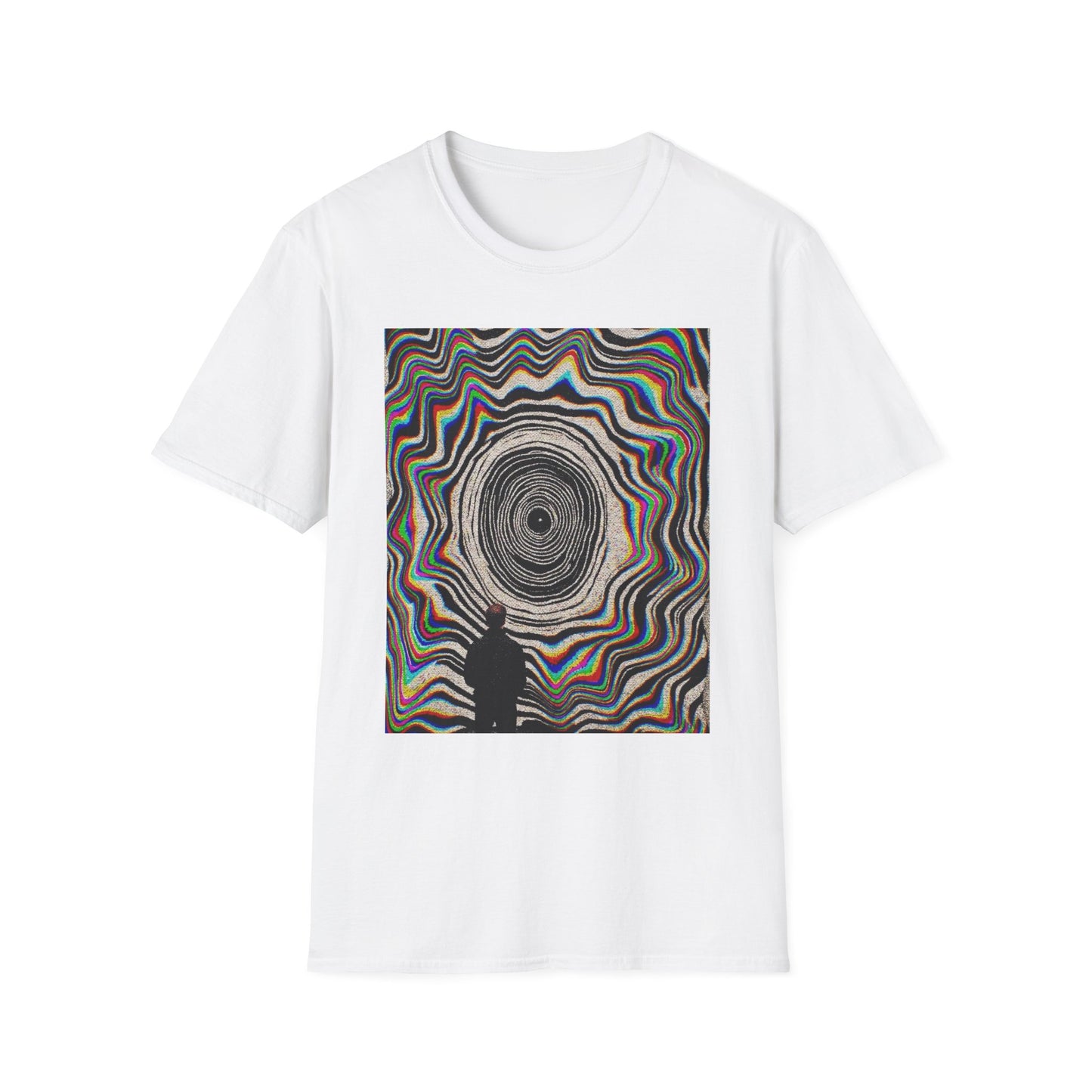 Psychedelic Swirl Unisex Softstyle T-Shirt
