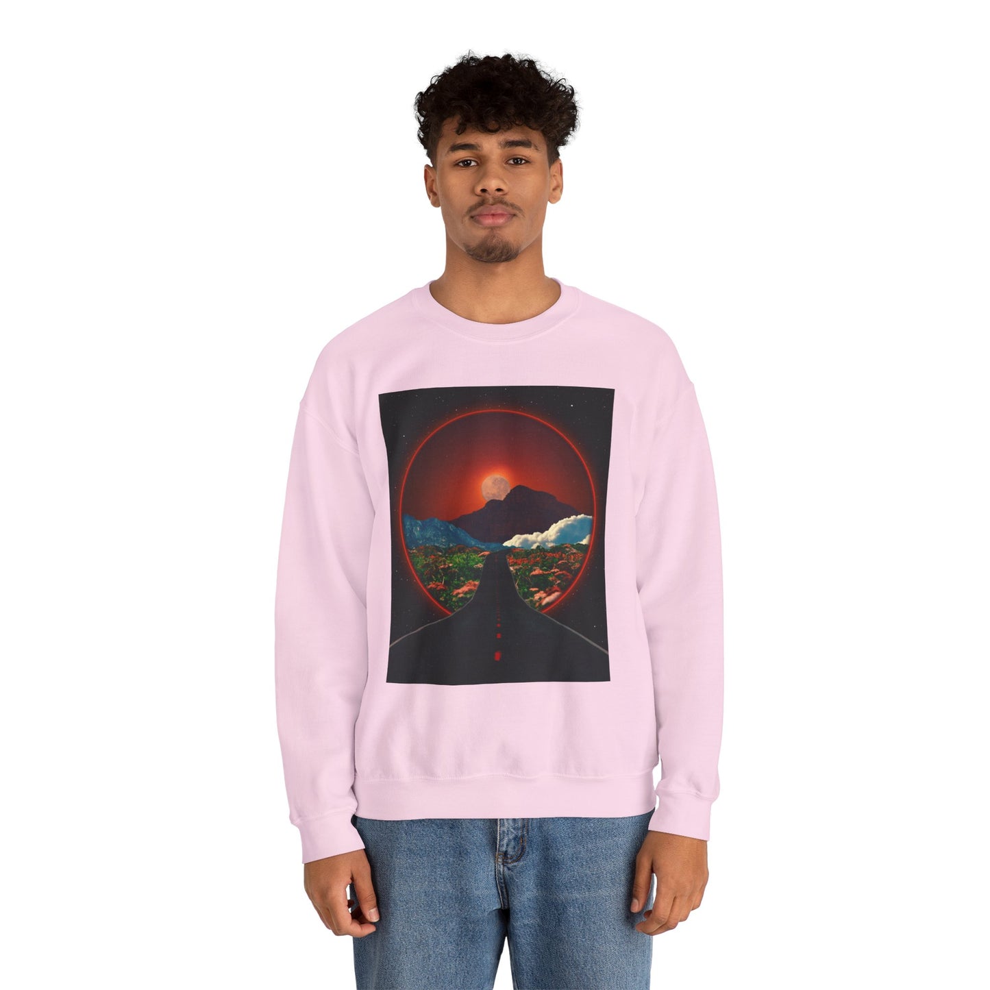 "faraway Road"  Crewneck Sweatshirt