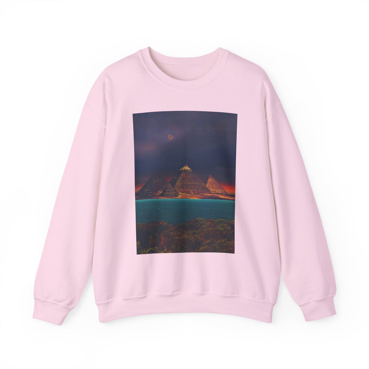 "Dreamy Pyramid" Crewneck Sweatshirt