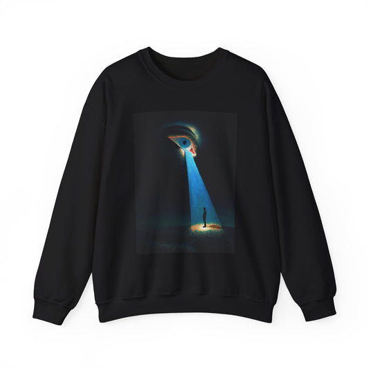 Seen — Surreal Eye Beam Art Print