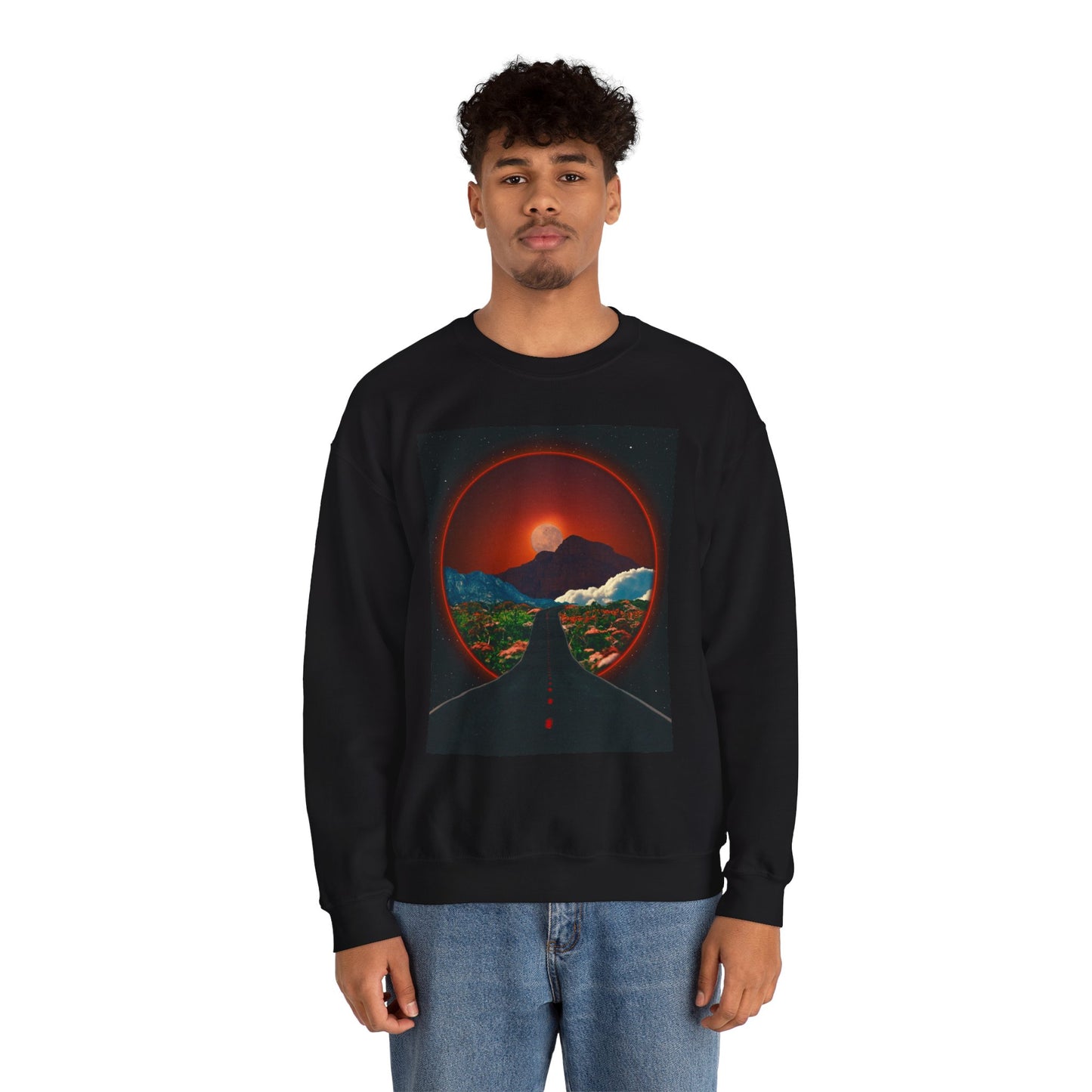 "faraway Road"  Crewneck Sweatshirt