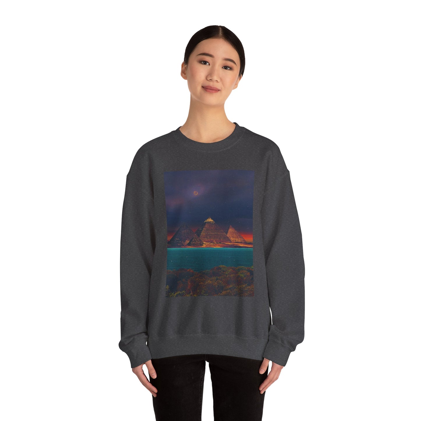 "Dreamy Pyramid" Crewneck Sweatshirt