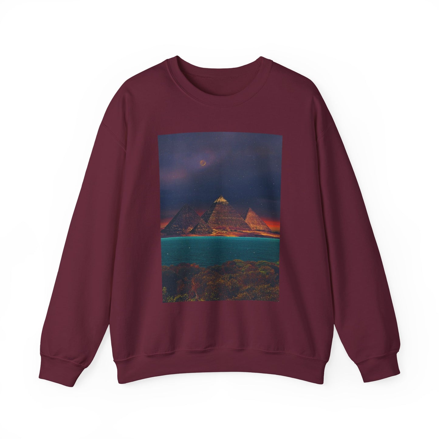 "Dreamy Pyramid" Crewneck Sweatshirt