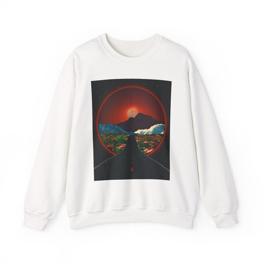 "faraway Road"  Crewneck Sweatshirt
