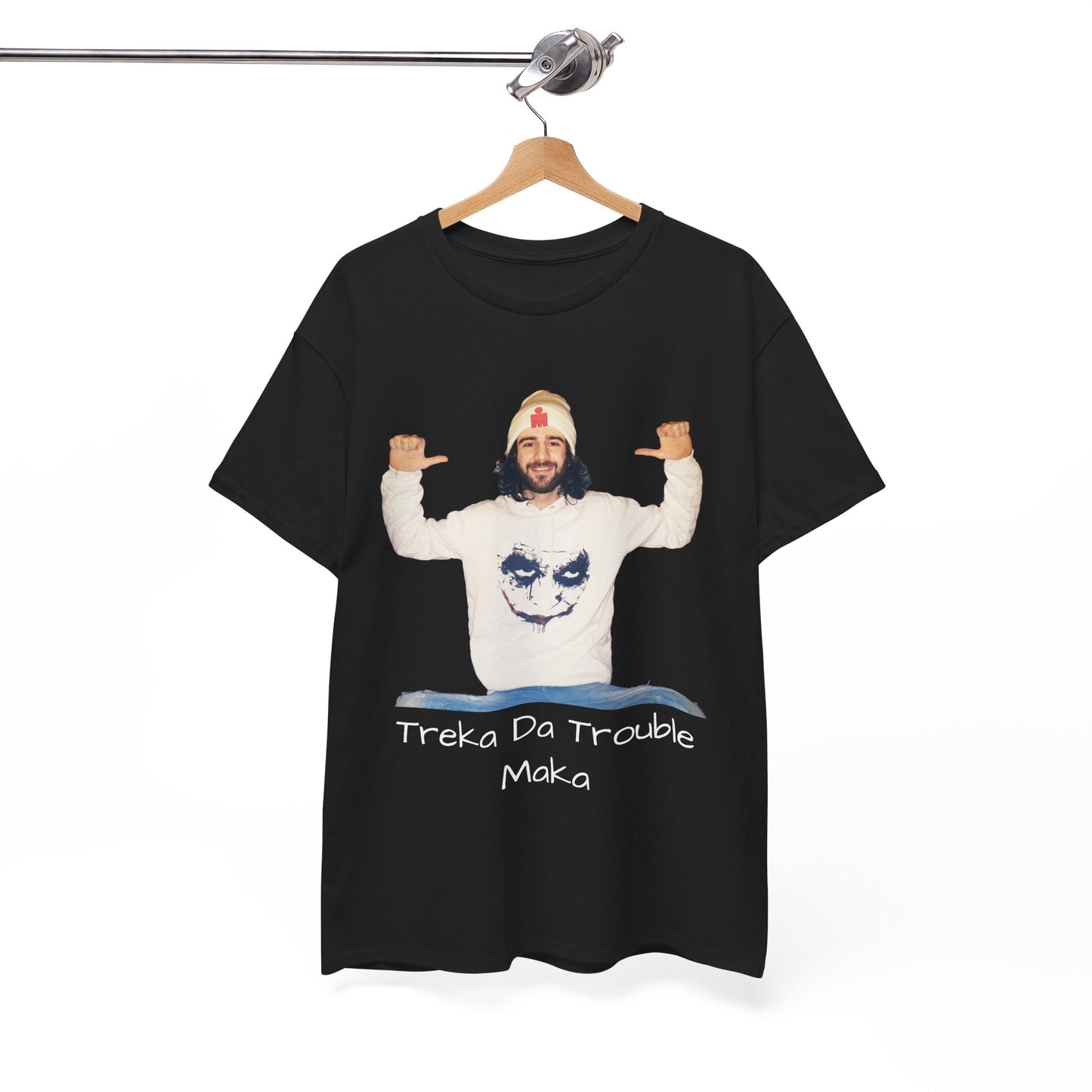 "Treka Da Trouble Maka" Unisex Heavy Cotton Tee