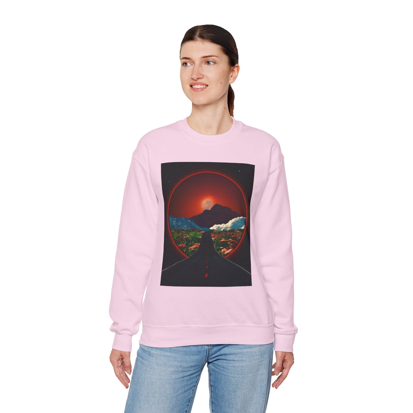 "faraway Road"  Crewneck Sweatshirt