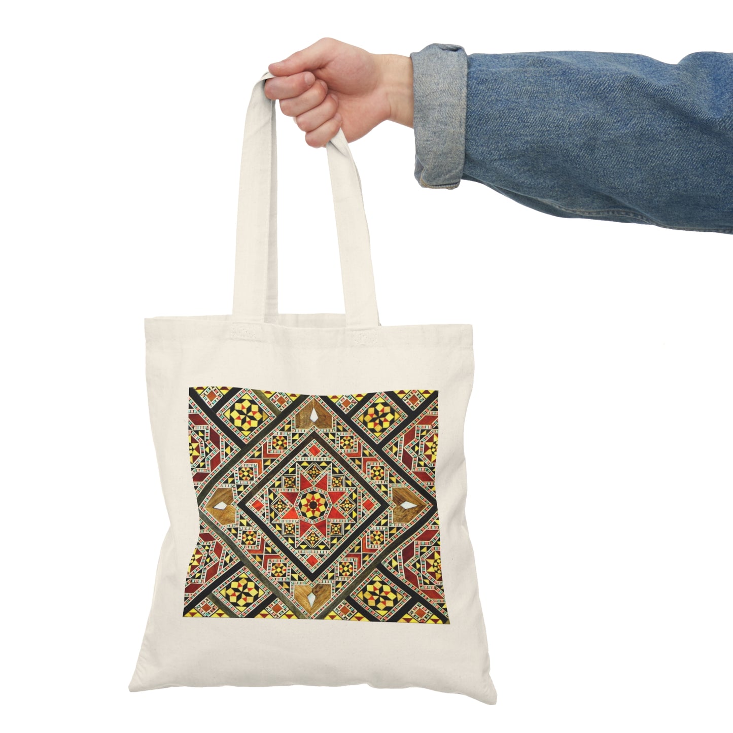 Traditional Syrian  handicraft design - Tote Bag (Eco-Friendly)