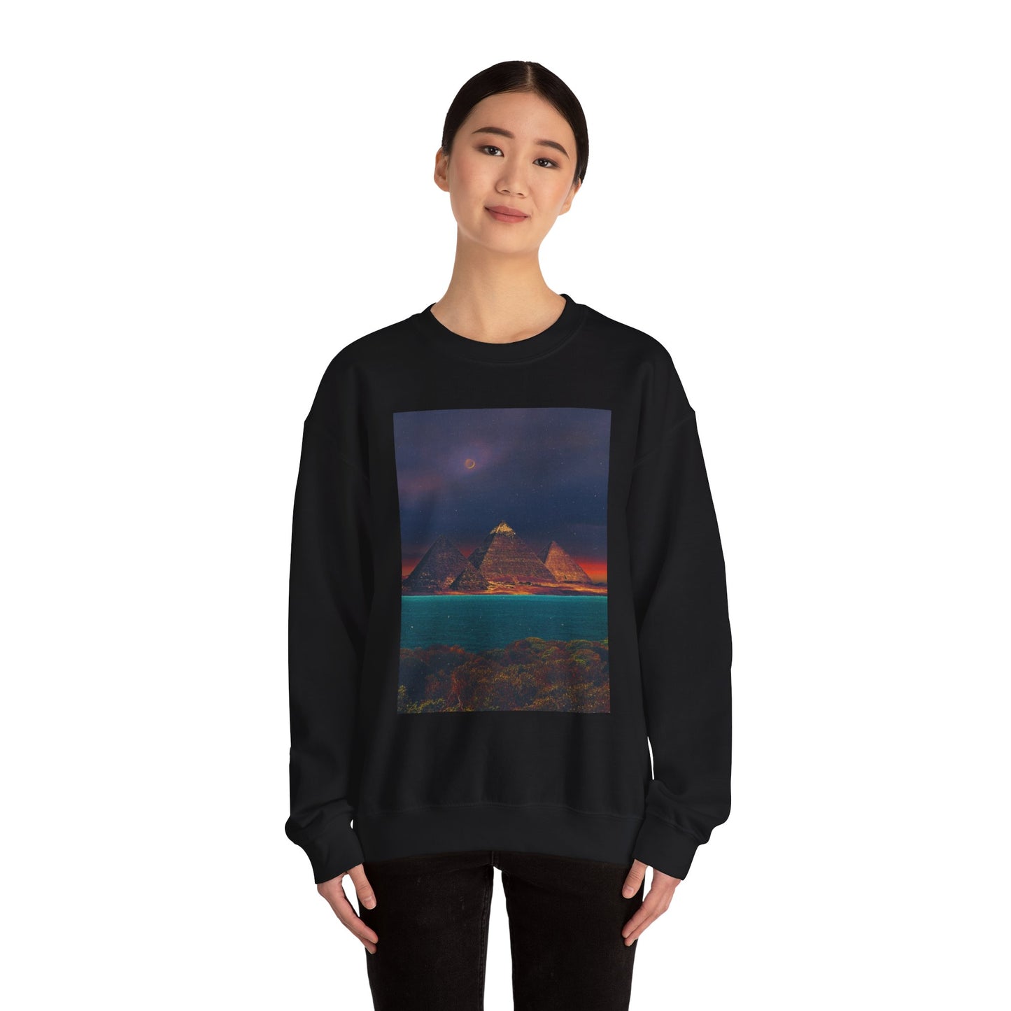 "Dreamy Pyramid" Crewneck Sweatshirt