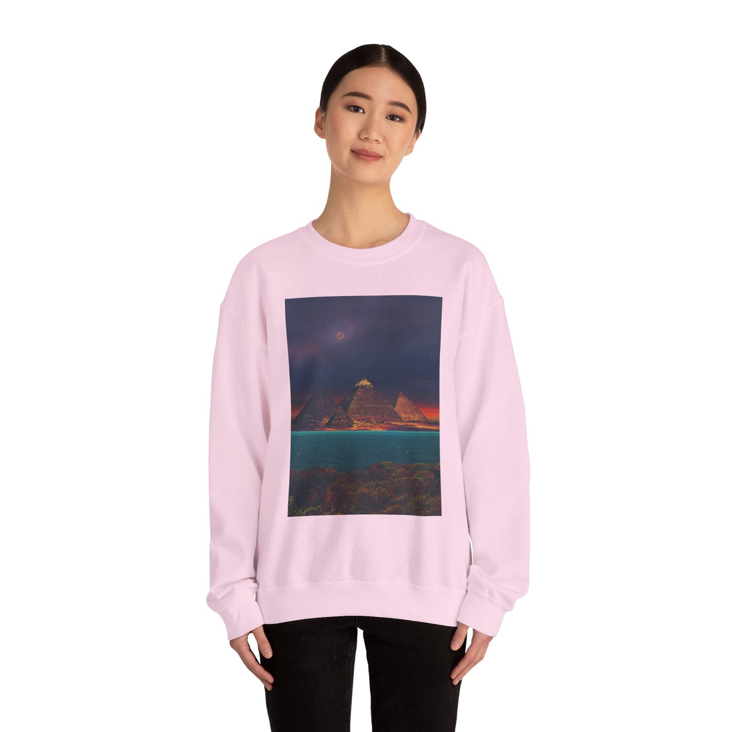 "Dreamy Pyramid" Crewneck Sweatshirt