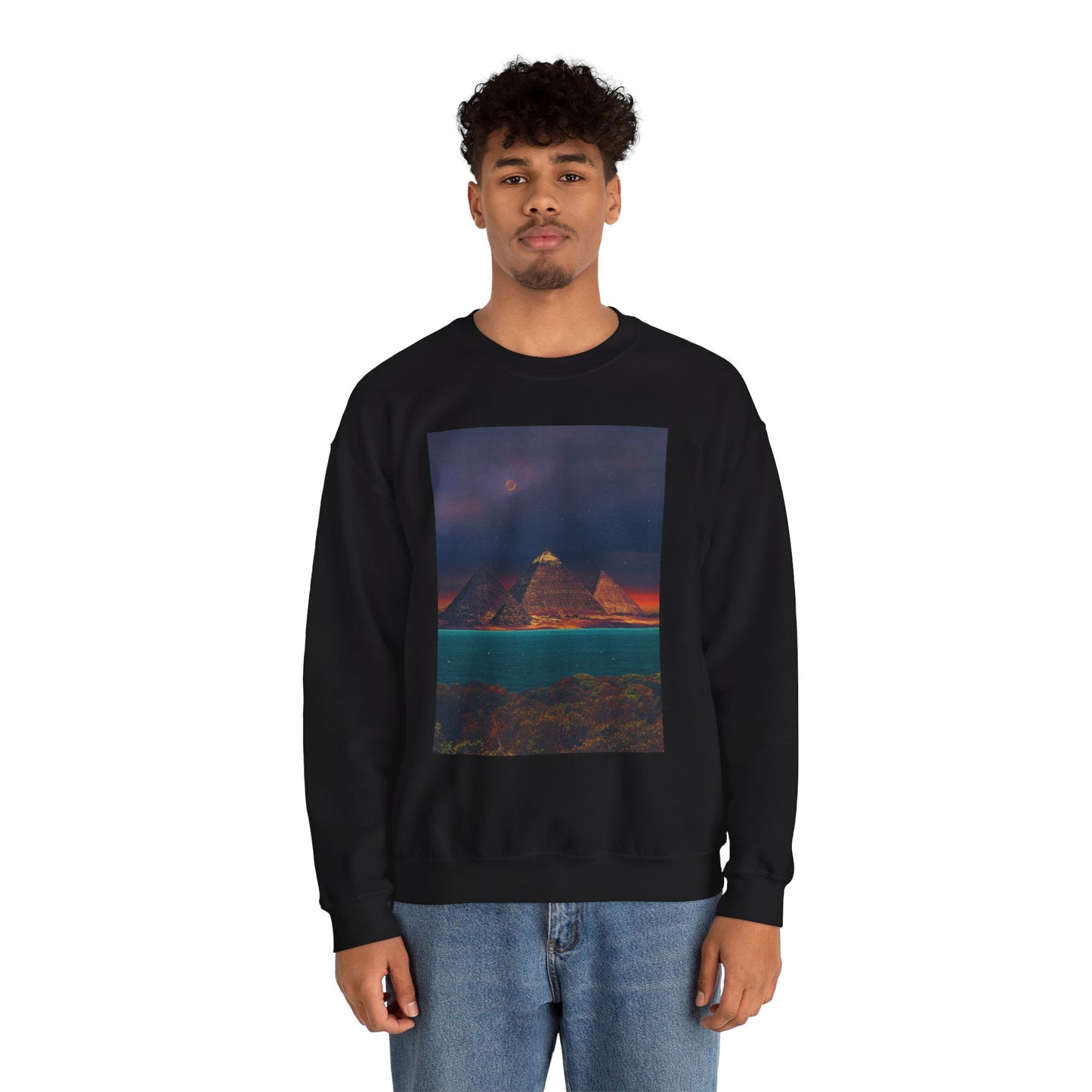 "Dreamy Pyramid" Crewneck Sweatshirt