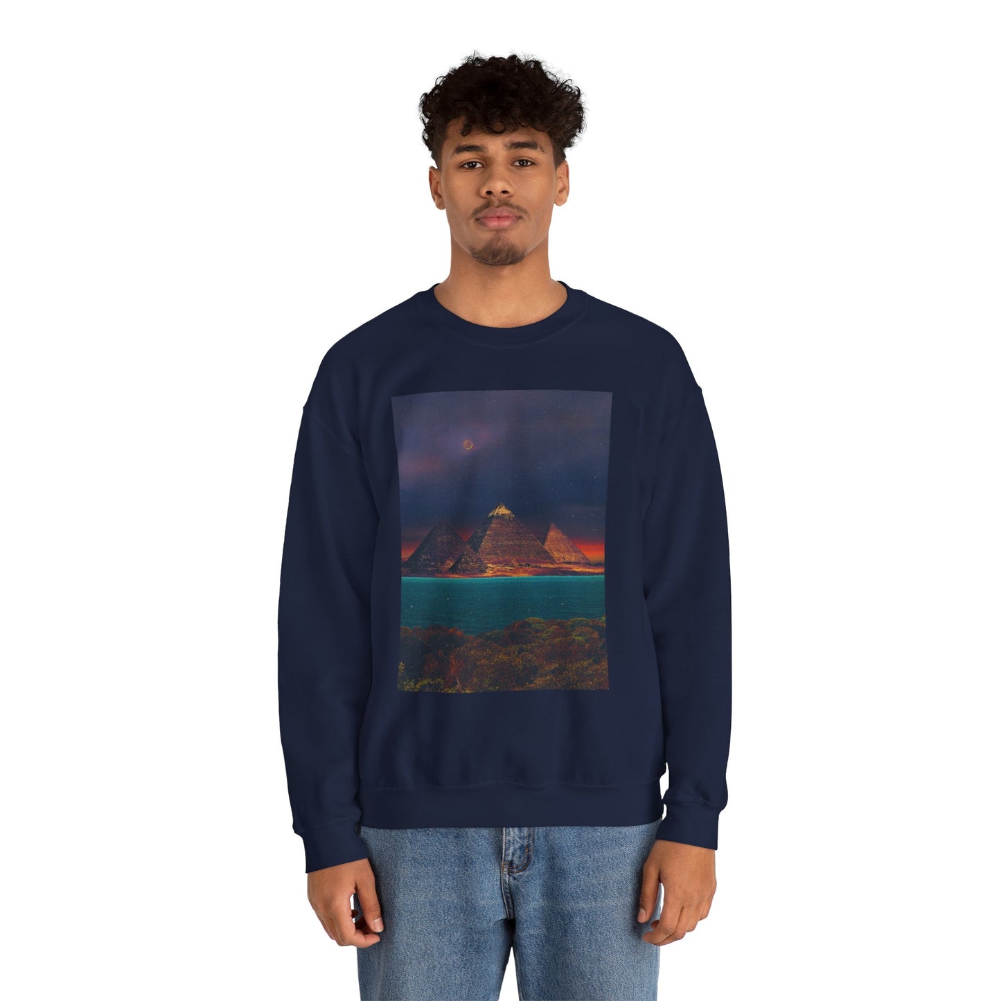 "Dreamy Pyramid" Crewneck Sweatshirt