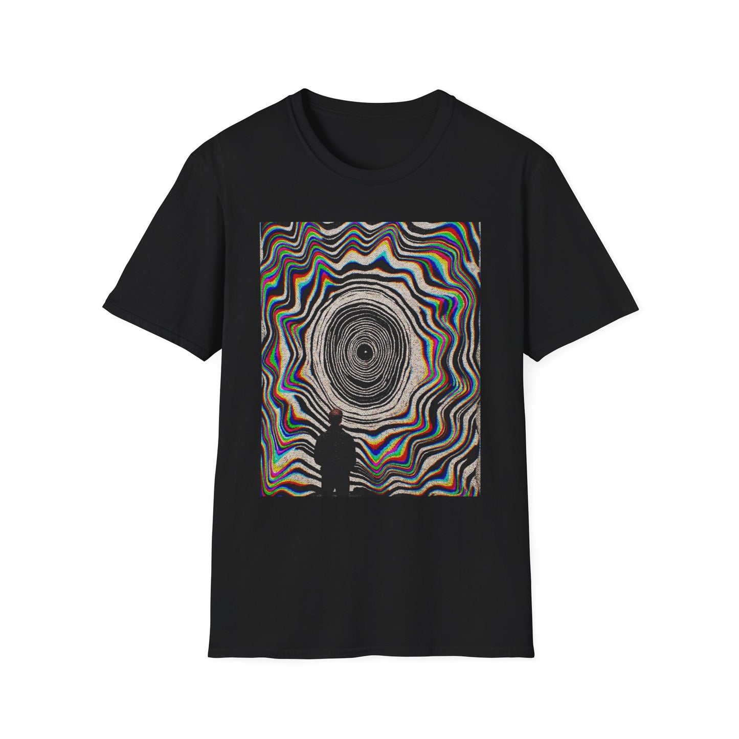 Psychedelic Swirl Unisex Softstyle T-Shirt
